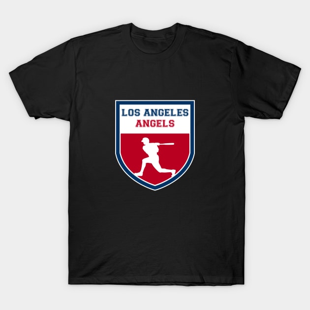 Los Angeles Angels Fans - MLB T-Shirt T-Shirt by info@dopositive.co.uk